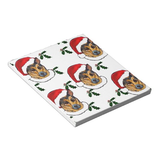 DEUTSCHE SHEPHERD NOTIZBLOCK (angewinkelt)