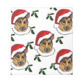 DEUTSCHE SHEPHERD NOTIZBLOCK (Vorderseite)