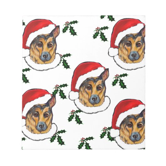 DEUTSCHE SHEPHERD NOTIZBLOCK (Vorderseite)