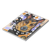 DEUTSCHE SHEPHERD NOTIZBLOCK (Rotiert)