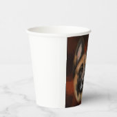 DEUTSCHE SHEPHERD PAPPBECHER (Rechts)