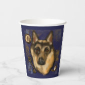 DEUTSCHE SHEPHERD PAPPBECHER (Rückseite)
