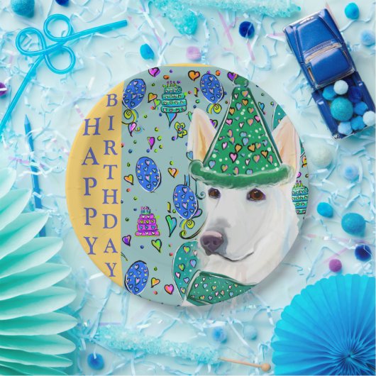 DEUTSCHE SHEPHERD PAPPTELLER (Party)