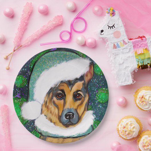 DEUTSCHE SHEPHERD PAPPTELLER (Party)