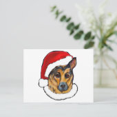DEUTSCHE SHEPHERD POSTKARTE (Stehend Vorderseite)