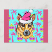 DEUTSCHE SHEPHERD POSTKARTE (Vorderseite)