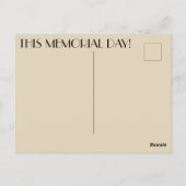 DEUTSCHE SHEPHERD POSTKARTE (Rückseite)