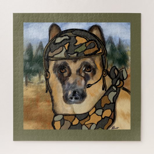 DEUTSCHE SHEPHERD PUZZLE (Vertikal)