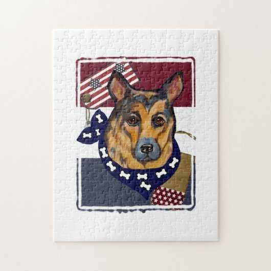 DEUTSCHE SHEPHERD PUZZLE (Vertikal)