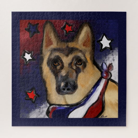 DEUTSCHE SHEPHERD PUZZLE (Vertikal)