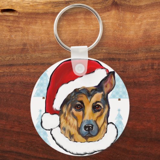 DEUTSCHE SHEPHERD SCHLÜSSELANHÄNGER (Vorderseite)