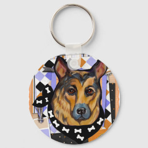 DEUTSCHE SHEPHERD SCHLÜSSELANHÄNGER