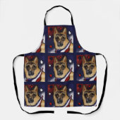 DEUTSCHE SHEPHERD SCHÜRZE (Vorderseite)