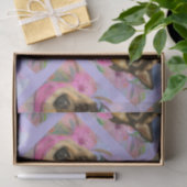 DEUTSCHE SHEPHERD SEIDENPAPIER (Geschenk)