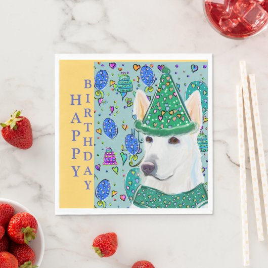 DEUTSCHE SHEPHERD SERVIETTE (Beispiel)