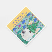 DEUTSCHE SHEPHERD SERVIETTE (Ecke)