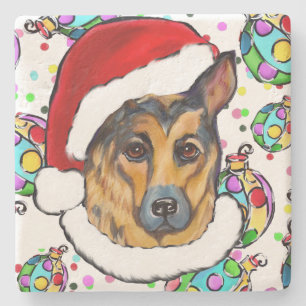 DEUTSCHE SHEPHERD STEINUNTERSETZER