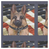 DEUTSCHE SHEPHERD STOFF (Nahaufnahme)