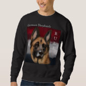 DEUTSCHE SHEPHERD SWEATSHIRT (Vorderseite)