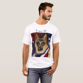 DEUTSCHE SHEPHERD T-Shirt (Vorne ganz)