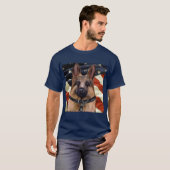 DEUTSCHE SHEPHERD T-Shirt (Vorne ganz)
