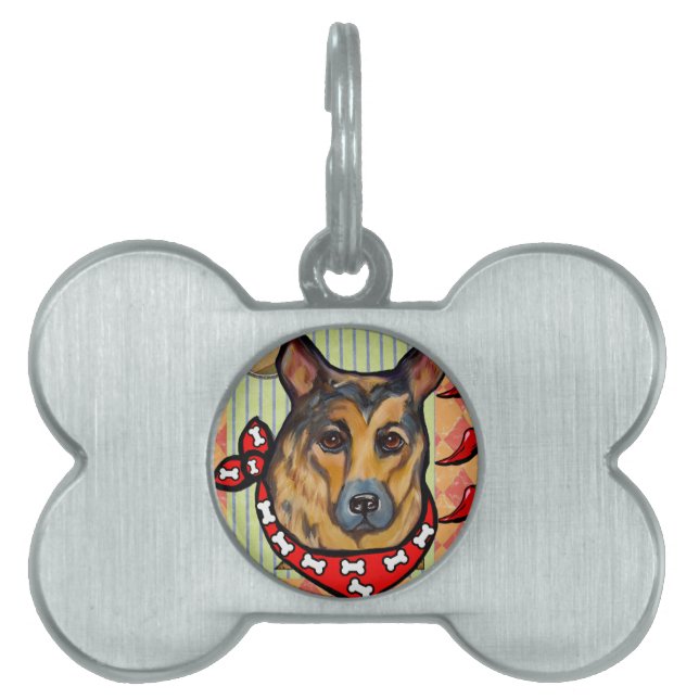 DEUTSCHE SHEPHERD TIERMARKE (Vorderseite)