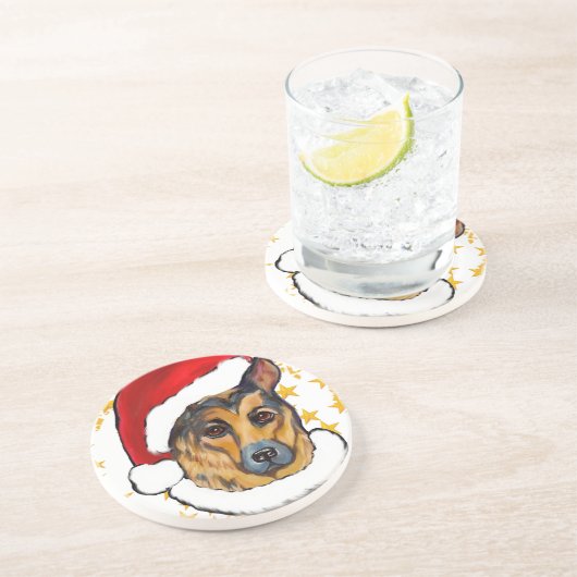 DEUTSCHE SHEPHERD UNTERSETZER (Seite)