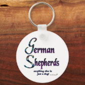 DEUTSCHE SHEPHERDS - ALLES ANDERE IST NUR EIN HUND SCHLÜSSELANHÄNGER (Vorderseite)