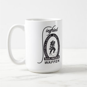 Deutsche Siegfried Waffen Ernst Pack & Sohne Firma Kaffeetasse