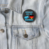 Deutsche sind mein Homies Button (Beispiel)