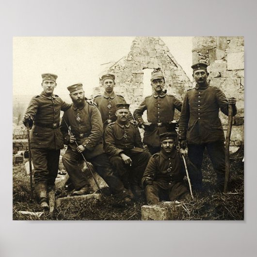 Deutsche Soldaten Poster (Vorne)