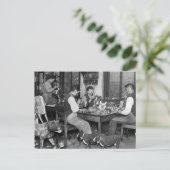 Deutsche Spielzeugmacher, Anfang des 19. Jahrhunde Postkarte (Stehend Vorderseite)