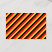 Deutsche Sprachexperten-Visitenkarte Visitenkarte (Rückseite)