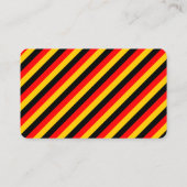 Deutsche Sprachlehrer-Visitenkarte Visitenkarte (Rückseite)