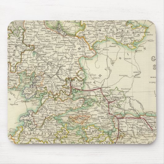 Deutsche Staaten Mousepad (Vorne)