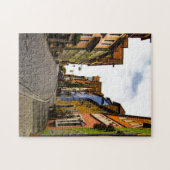 Deutsche Stadtstraße Puzzle (Horizontal)