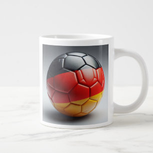 Deutsche Stolz Fußball Jumbo-Tasse