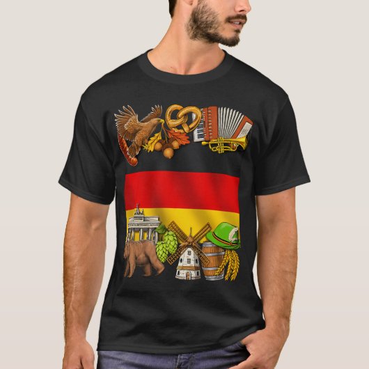 Deutsche Stolz T-Shirt (Vorderseite)