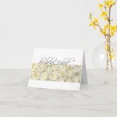 Deutsche Sympathiekarte, Herzliches Beileid Karte (Gelbe Blume)