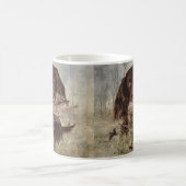 Deutsche Tasse des langhaarigen Pointer-Kaffees (Mittel)