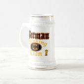 Deutsche trinkende Cptn Tasse (Vorderseite Links)