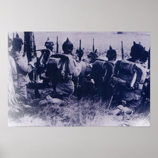Deutsche Truppen Poster (Vorne)