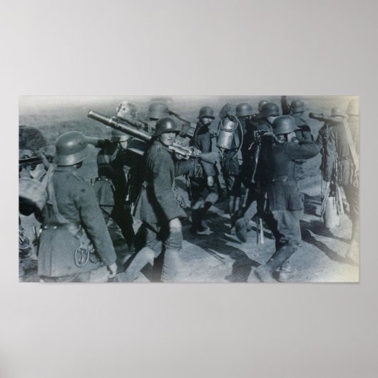 Deutsche Truppen Poster (Vorne)