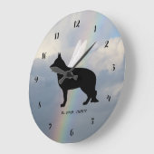 Deutsche Uhr des Gedenkens an die Wall (Winkel)