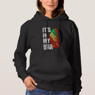 Deutsche und kongolesische DNA-Erbeflagge Hoodie