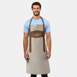 Deutsche und Oktoberfest-Lederhosen-Schürze Schürze