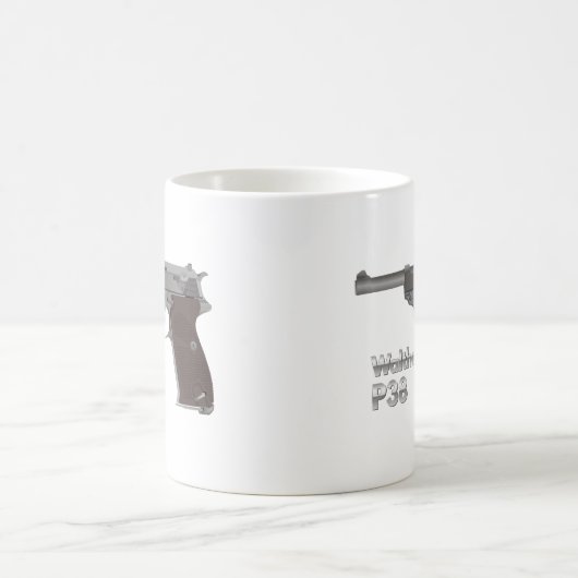 Deutsche W2 Pistole Kaffeetasse (Mittel)