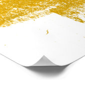 Deutsche Wachsstiftfahne Poster (Ecke)