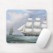 Deutsche Walfänger Diana & Anne 1800 Mousepad (Mit Mouse)