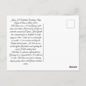 Deutsche Walfänger Diana & Anne 1800 Postkarte (Rückseite)